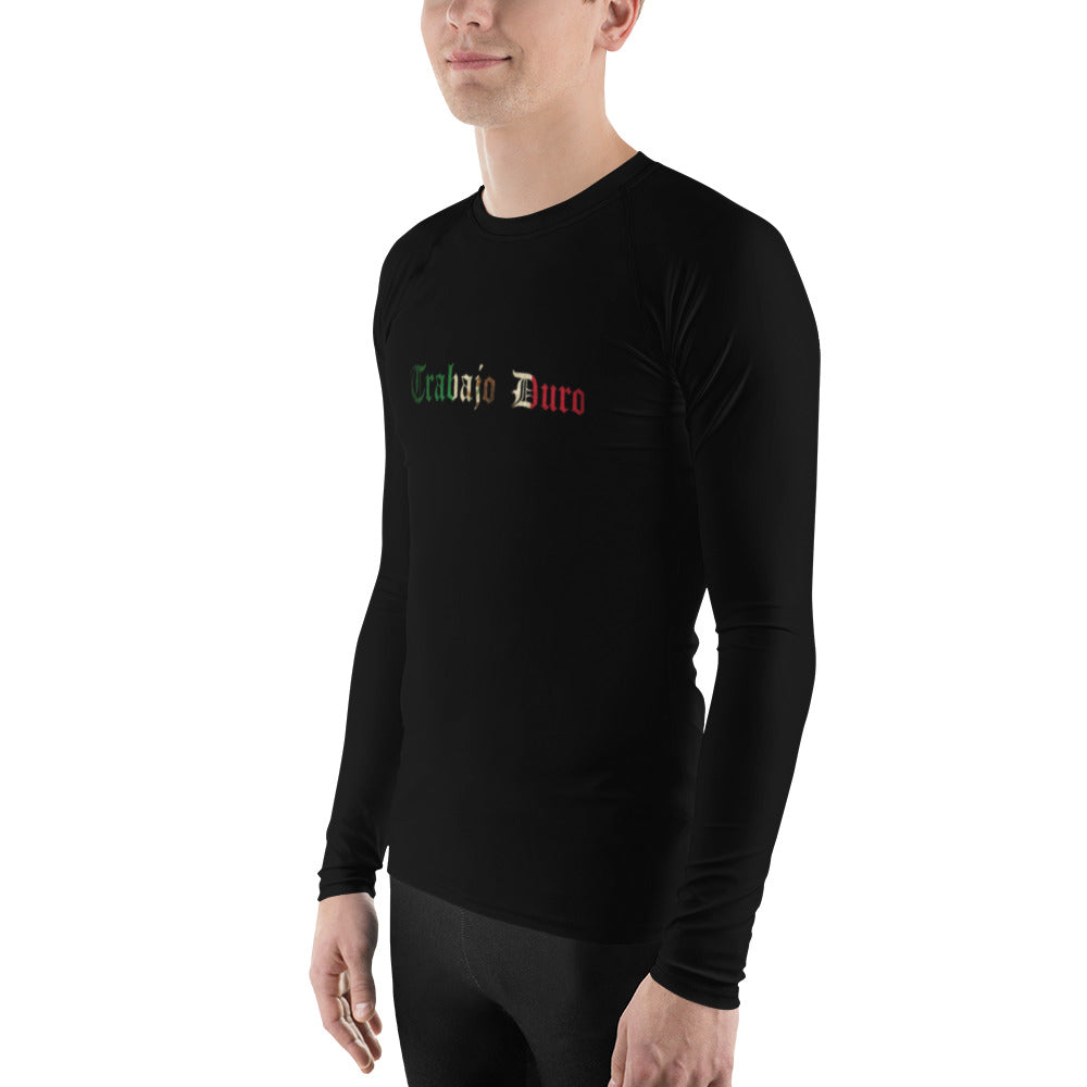 TRABAJO DURO Men's Rash Guard