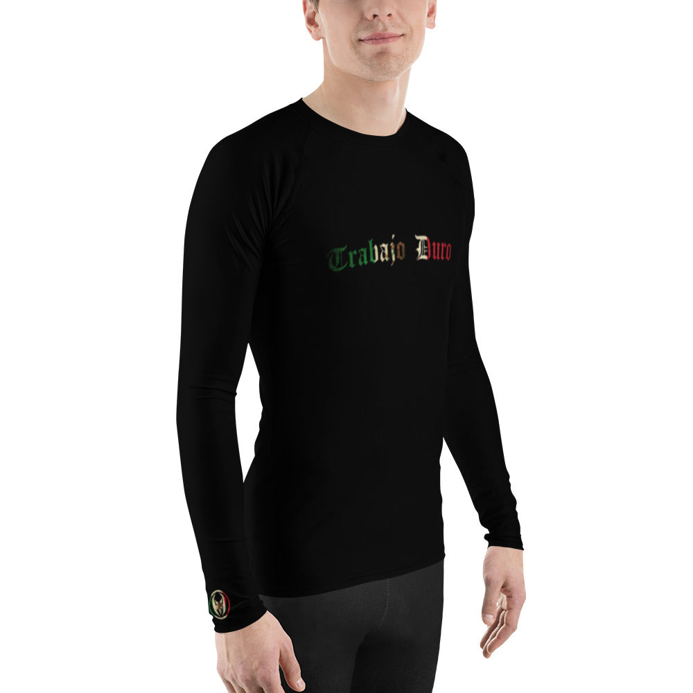 TRABAJO DURO Men's Rash Guard